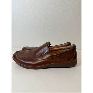 Born Brompton Slip-On Tan Loafers Size 11